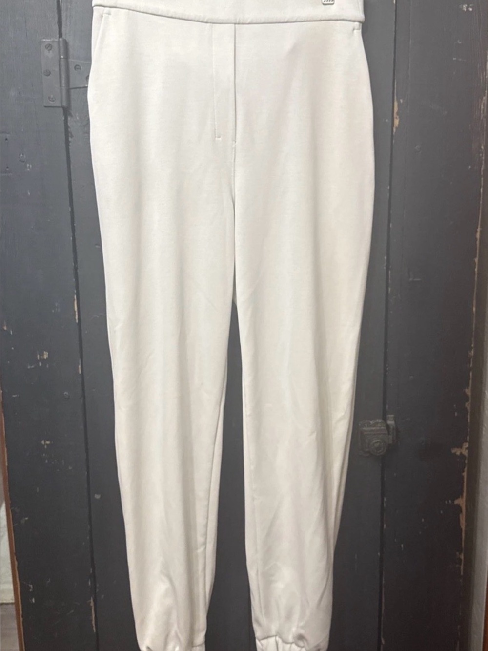 Lululemon Stretch High-Rise Jogger Full Length Bone White Size 10